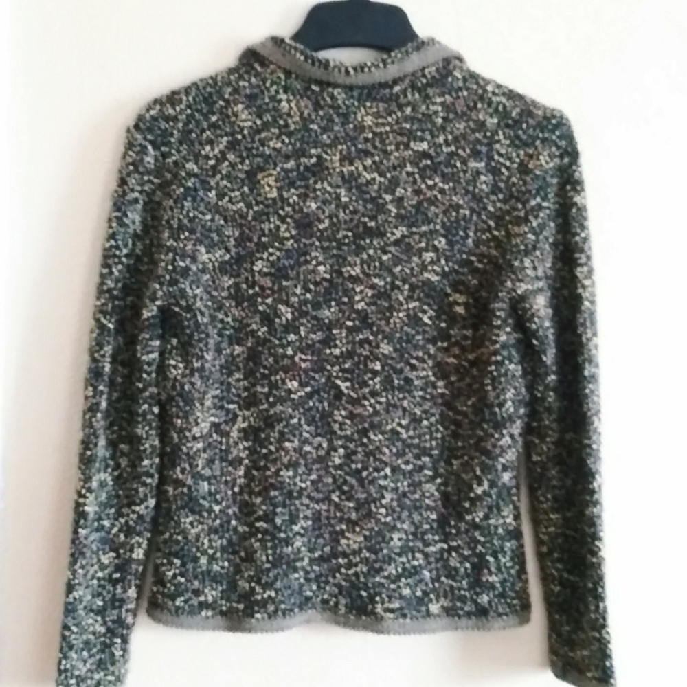 Talbots Button Cardigan Multi-Color Sweater Size … - image 3